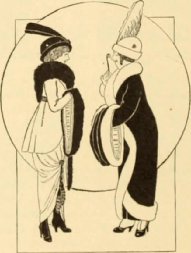 An illustration from Caricature. ed 1908, 1908, leaf 65