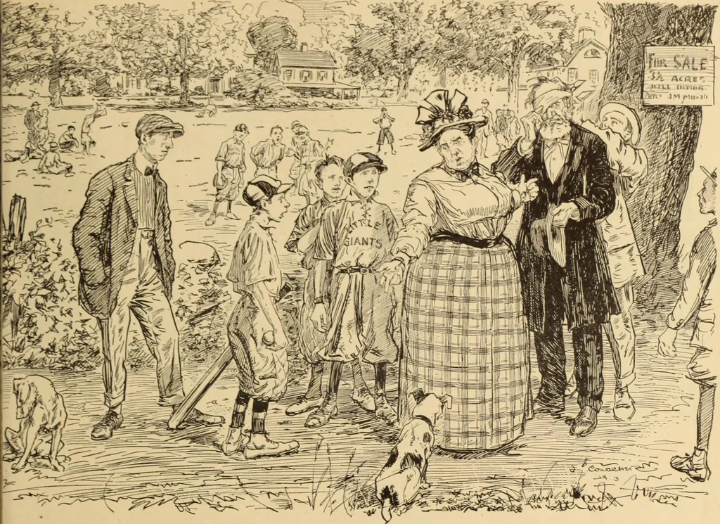 An illustration from Caricature. ed 1908, 1908, leaf 66