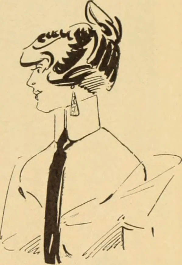 An illustration from Caricature. ed 1908, 1908, leaf 68