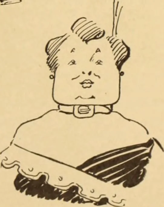 An illustration from Caricature. ed 1908, 1908, leaf 68