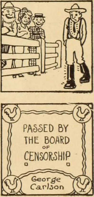 An illustration from Caricature. ed 1908, 1908, leaf 8