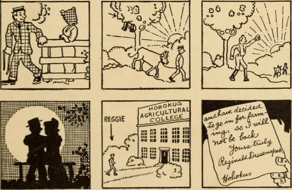 An illustration from Caricature. ed 1908, 1908, leaf 8