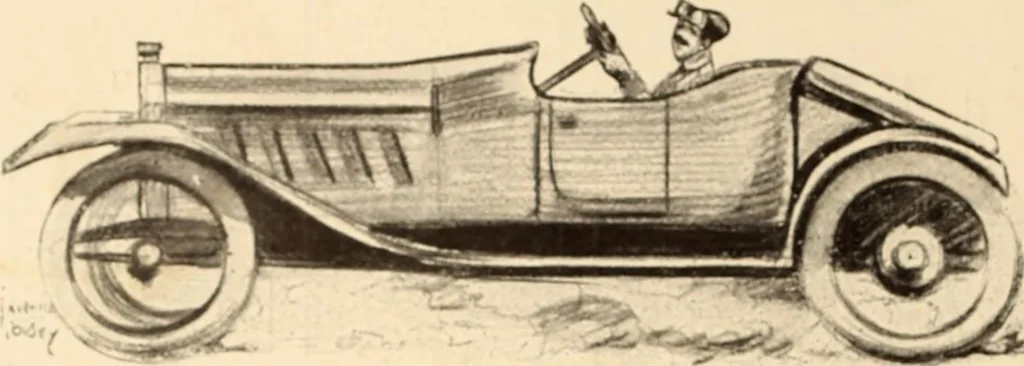 An illustration from Caricature. ed 1908, 1908, leaf 85