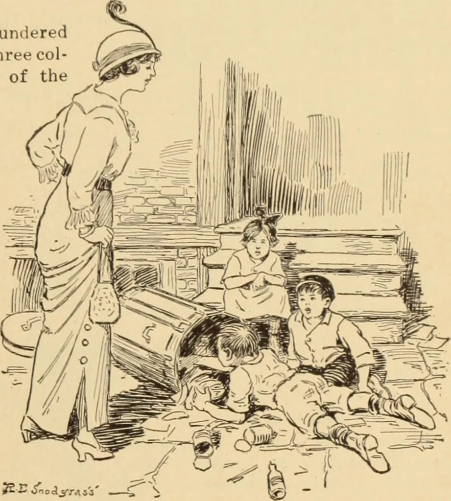 An illustration from Caricature. ed 1908, 1908, leaf 88