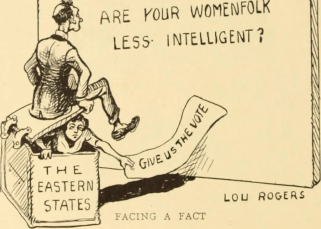 An illustration from Caricature. ed 1908, 1908, leaf 89
