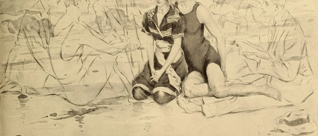 An illustration from Caricature. ed 1908, 1908, leaf 92