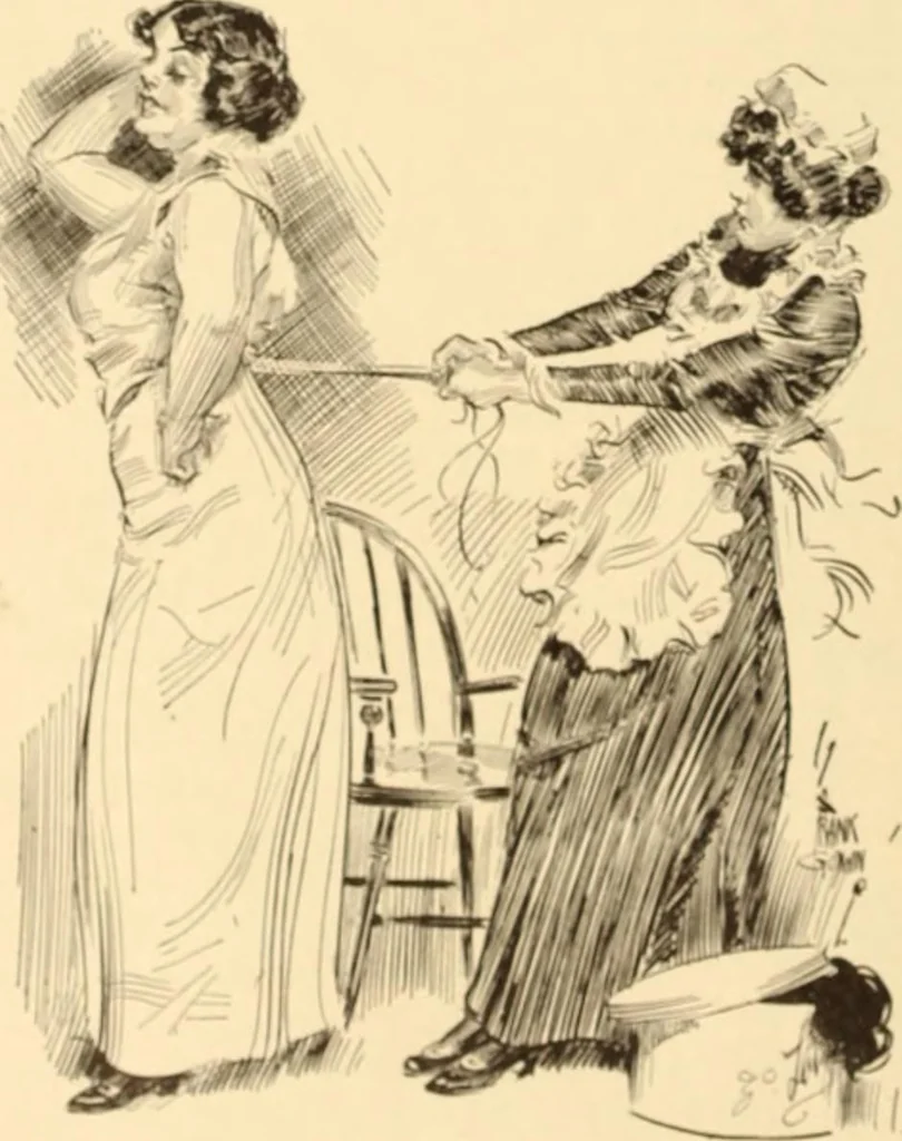 An illustration from Caricature. ed 1908, 1908, leaf 93