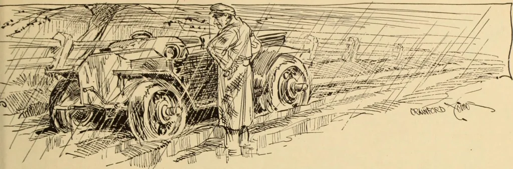 An illustration from Caricature. ed 1908, 1908, leaf 96