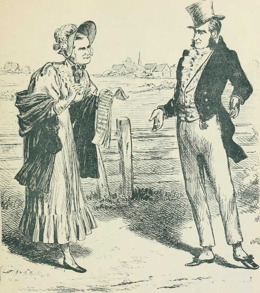 An illustration from A caricature history of Canadian politics : events from the union of 1841, as illustrated by cartoons from "Grip", and various other sources, 1886, leaf 154