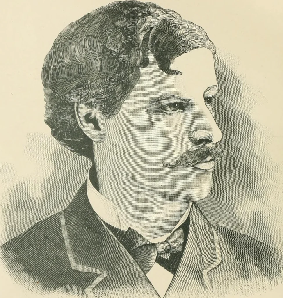 An illustration from A caricature history of Canadian politics : events from the union of 1841, as illustrated by cartoons from "Grip", and various other sources, 1886, leaf 7