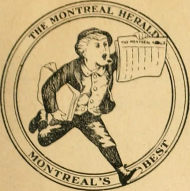 An illustration from Caricature politique au Canada = Free lance political caricature in Canada, 1904, leaf 116