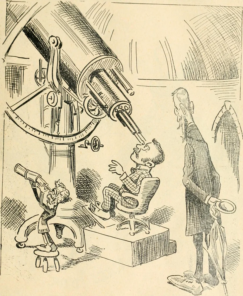 An illustration from Caricature politique au Canada = Free lance political caricature in Canada, 1904, leaf 38