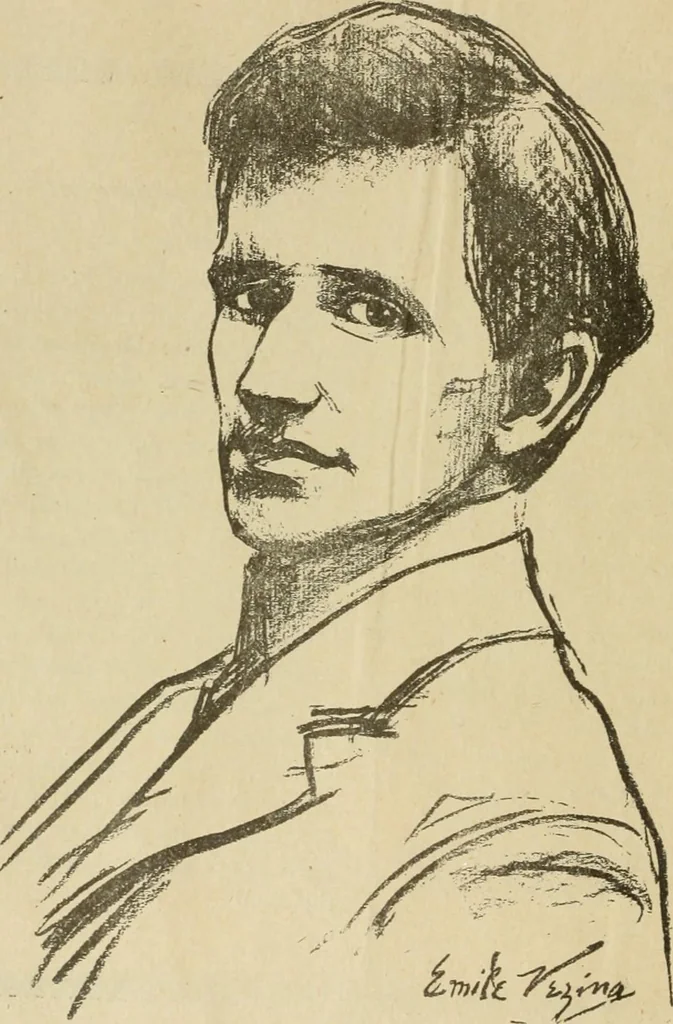 An illustration from Caricature politique au Canada = Free lance political caricature in Canada, 1904, leaf 7