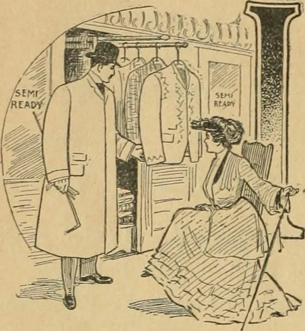 An illustration from Caricature politique au Canada = Free lance political caricature in Canada, 1904, leaf 95