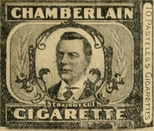 An illustration from Caricature politique au Canada = Free lance political caricature in Canada, 1904, leaf 98