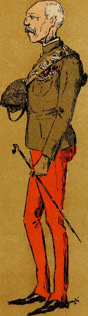 An illustration from Caricatures, 1902, leaf 40
