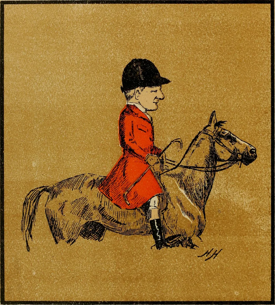 An illustration from Caricatures, 1902, leaf 47