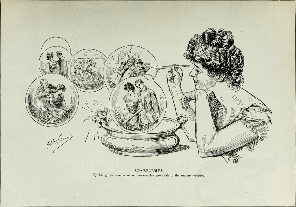 An illustration from Caricature; wit and humor of a nation in picture, song and story, 1911, leaf 10
