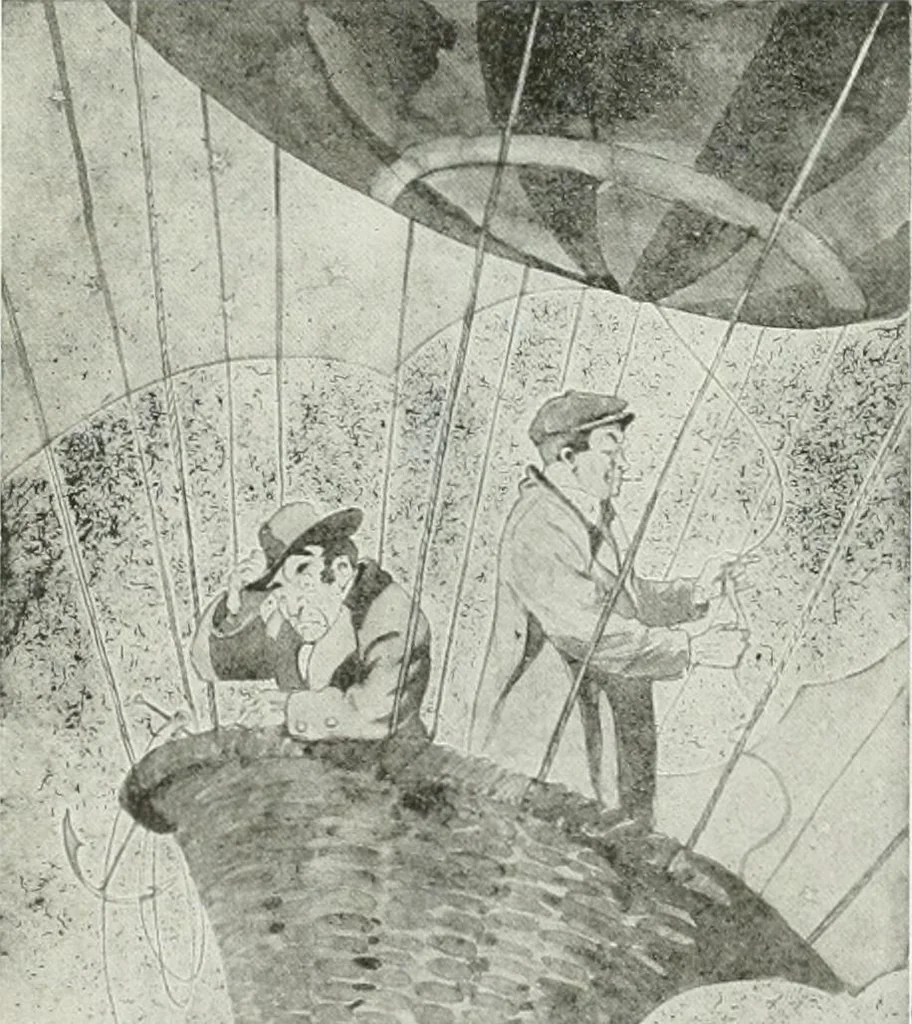 An illustration from Caricature; wit and humor of a nation in picture, song and story, 1911, leaf 101