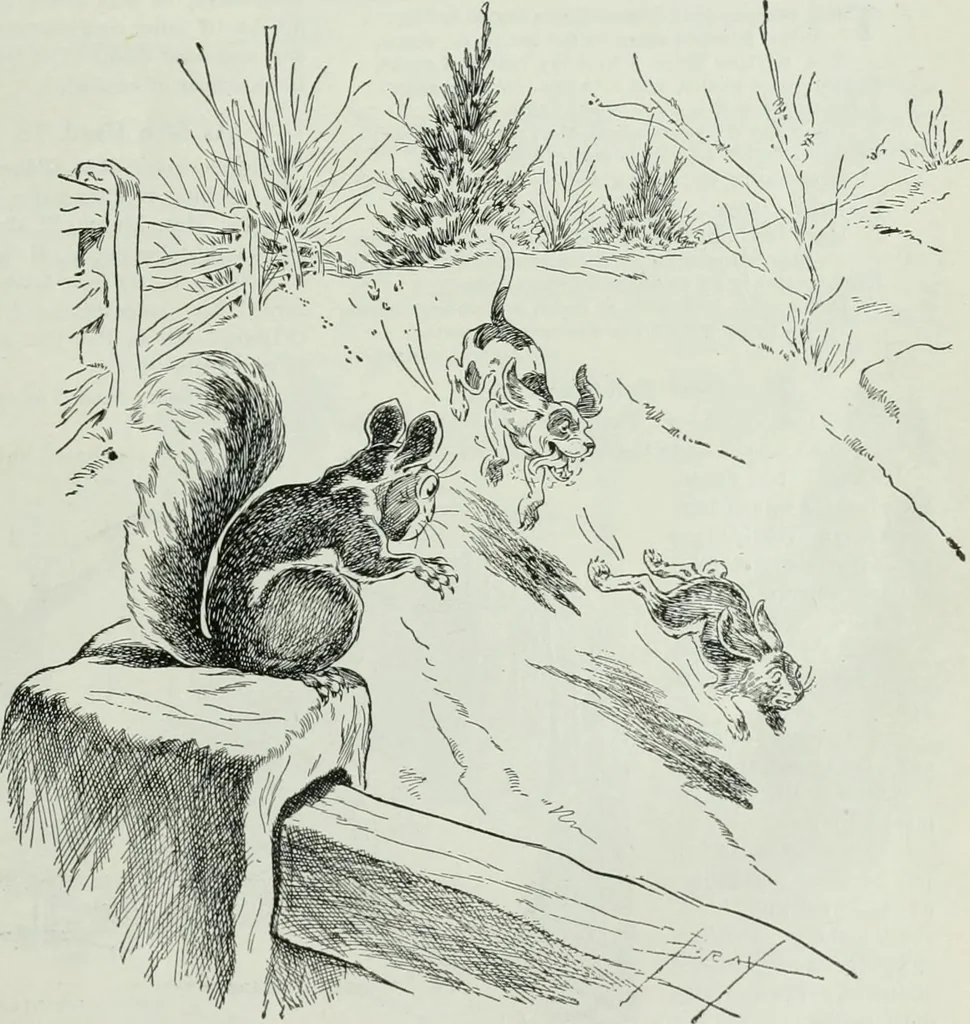 An illustration from Caricature; wit and humor of a nation in picture, song and story, 1911, leaf 104