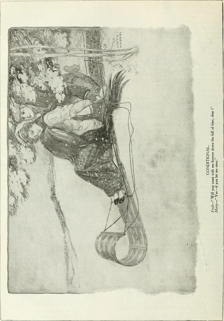 An illustration from Caricature; wit and humor of a nation in picture, song and story, 1911, leaf 119