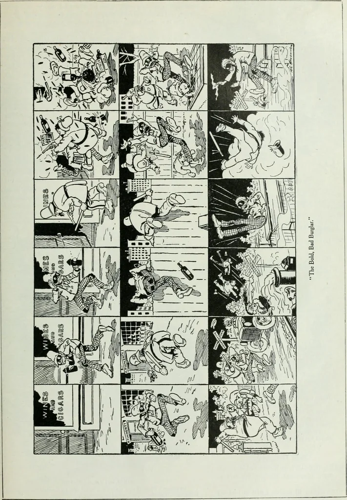 An illustration from Caricature; wit and humor of a nation in picture, song and story, 1911, leaf 122