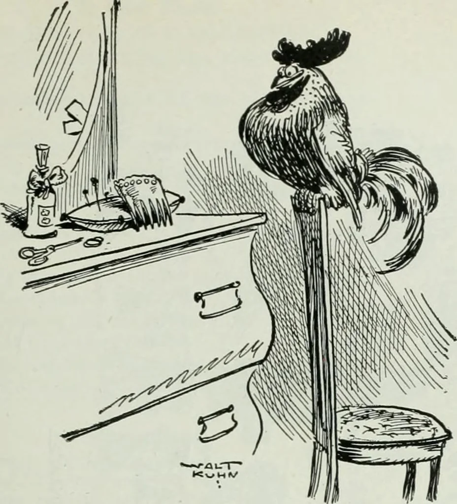 An illustration from Caricature; wit and humor of a nation in picture, song and story, 1911, leaf 126