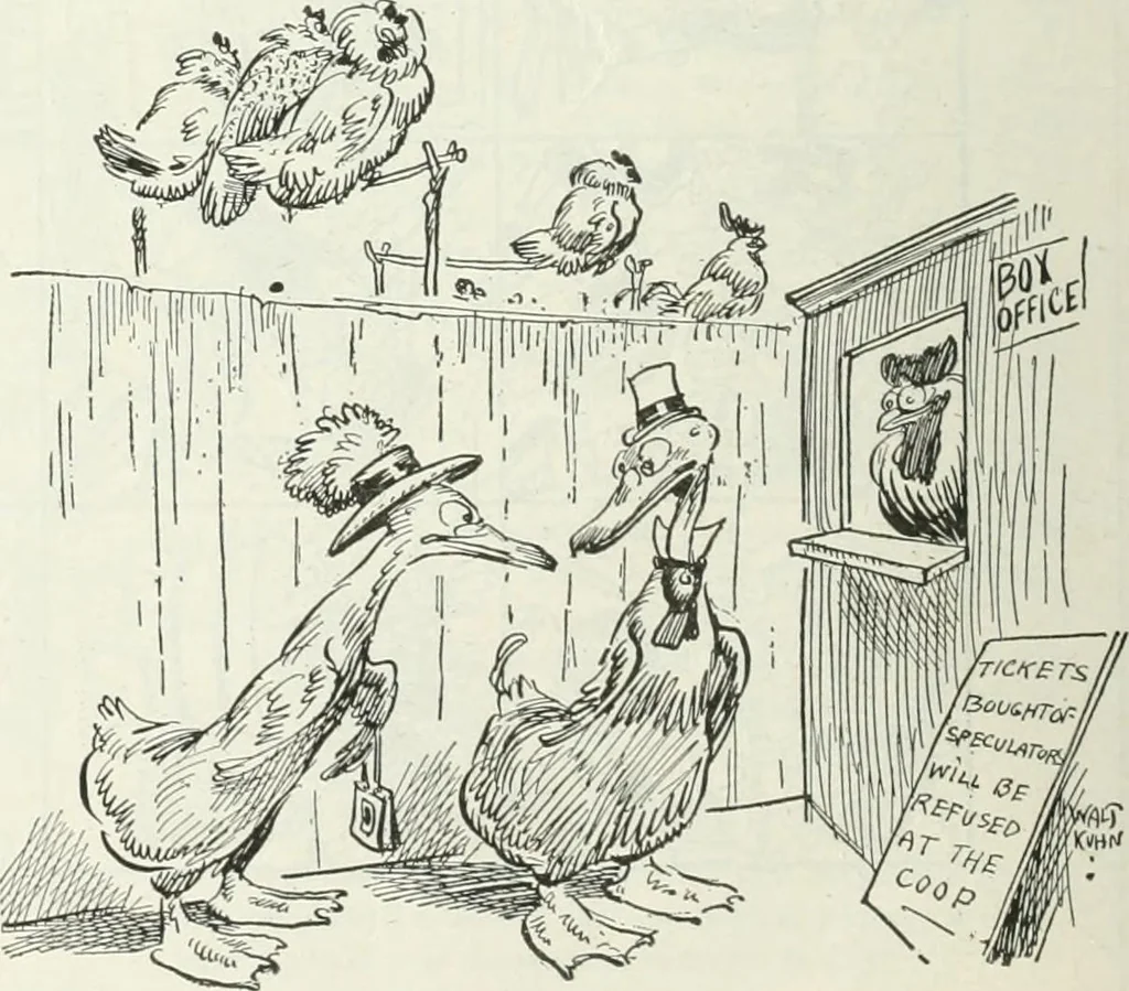 An illustration from Caricature; wit and humor of a nation in picture, song and story, 1911, leaf 131