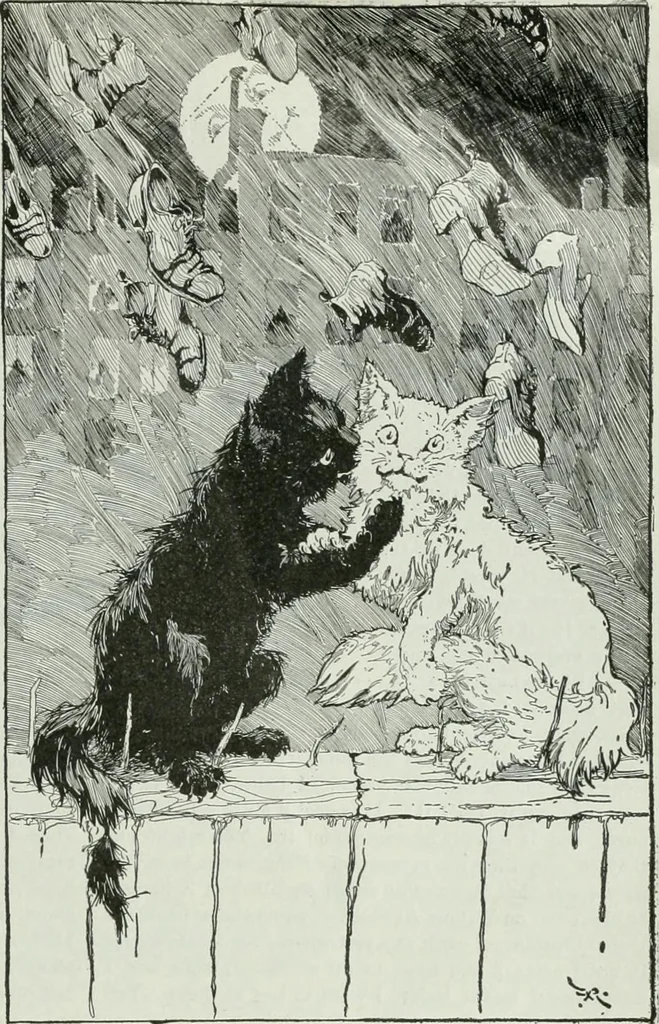 An illustration from Caricature; wit and humor of a nation in picture, song and story, 1911, leaf 140