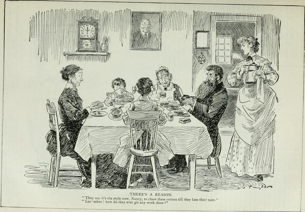 An illustration from Caricature; wit and humor of a nation in picture, song and story, 1911, leaf 156