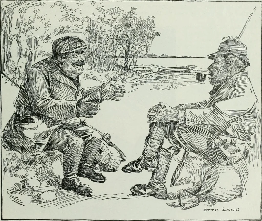 An illustration from Caricature; wit and humor of a nation in picture, song and story, 1911, leaf 168