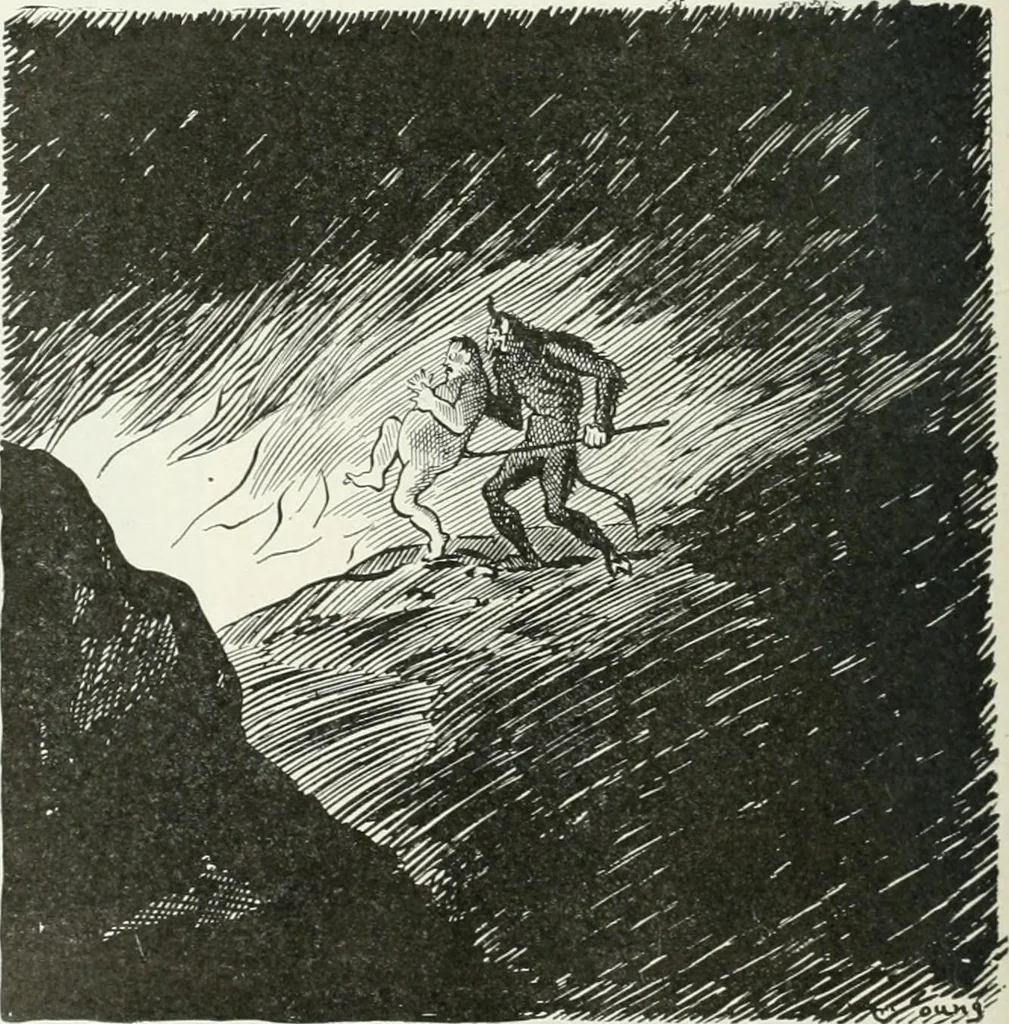 An illustration from Caricature; wit and humor of a nation in picture, song and story, 1911, leaf 169