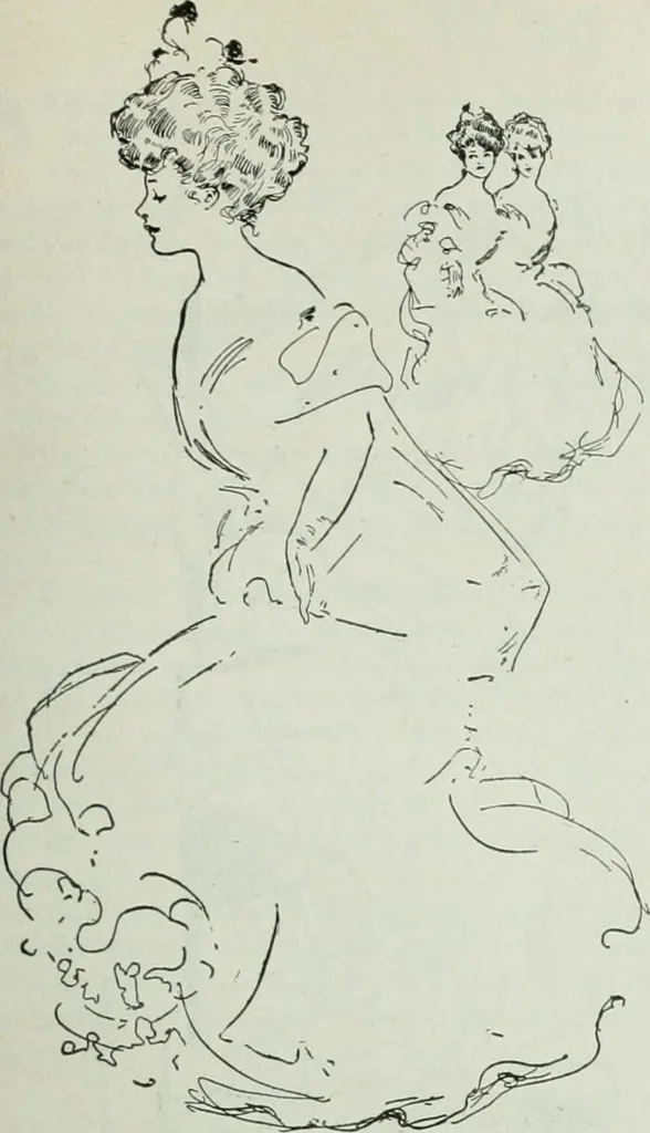 An illustration from Caricature; wit and humor of a nation in picture, song and story, 1911, leaf 170