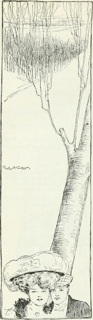 An illustration from Caricature; wit and humor of a nation in picture, song and story, 1911, leaf 173