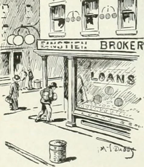 An illustration from Caricature; wit and humor of a nation in picture, song and story, 1911, leaf 181