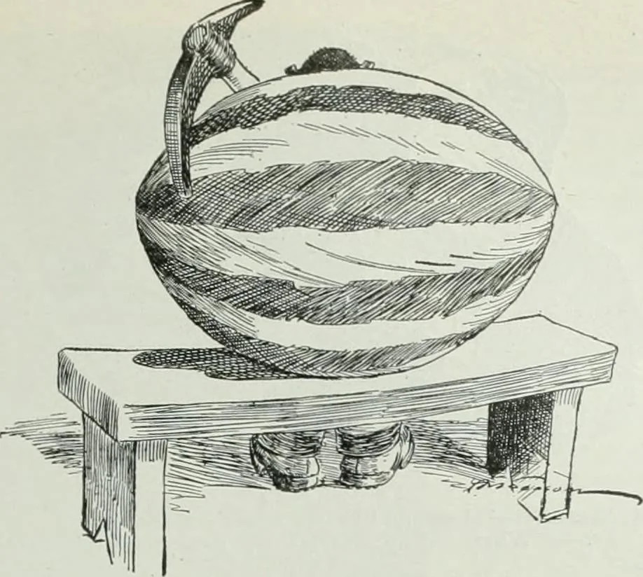 An illustration from Caricature; wit and humor of a nation in picture, song and story, 1911, leaf 182
