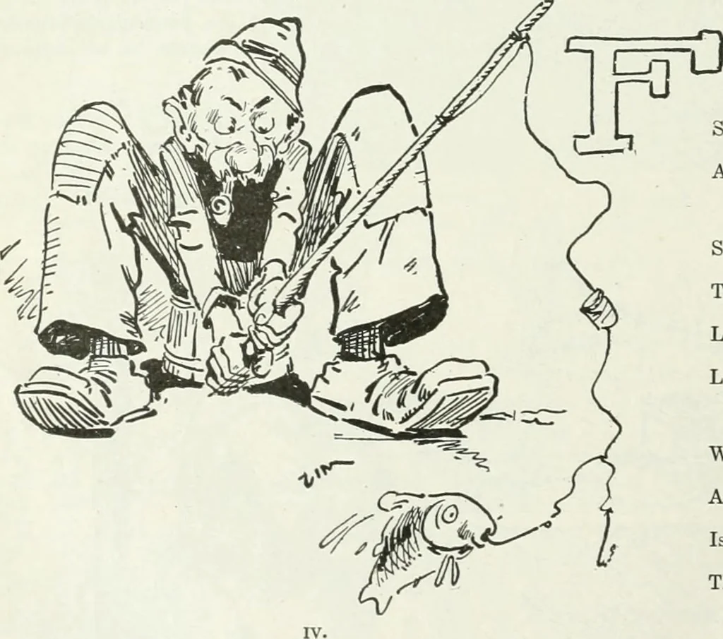An illustration from Caricature; wit and humor of a nation in picture, song and story, 1911, leaf 183