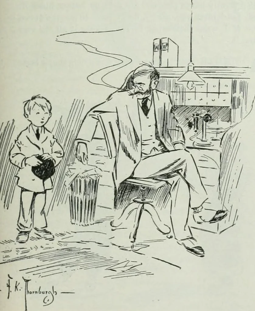 An illustration from Caricature; wit and humor of a nation in picture, song and story, 1911, leaf 188