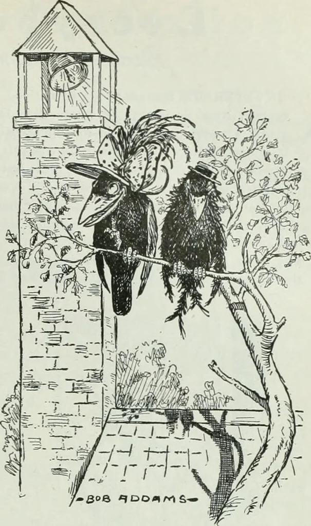 An illustration from Caricature; wit and humor of a nation in picture, song and story, 1911, leaf 188