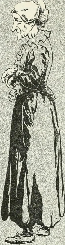 An illustration from Caricature; wit and humor of a nation in picture, song and story, 1911, leaf 19
