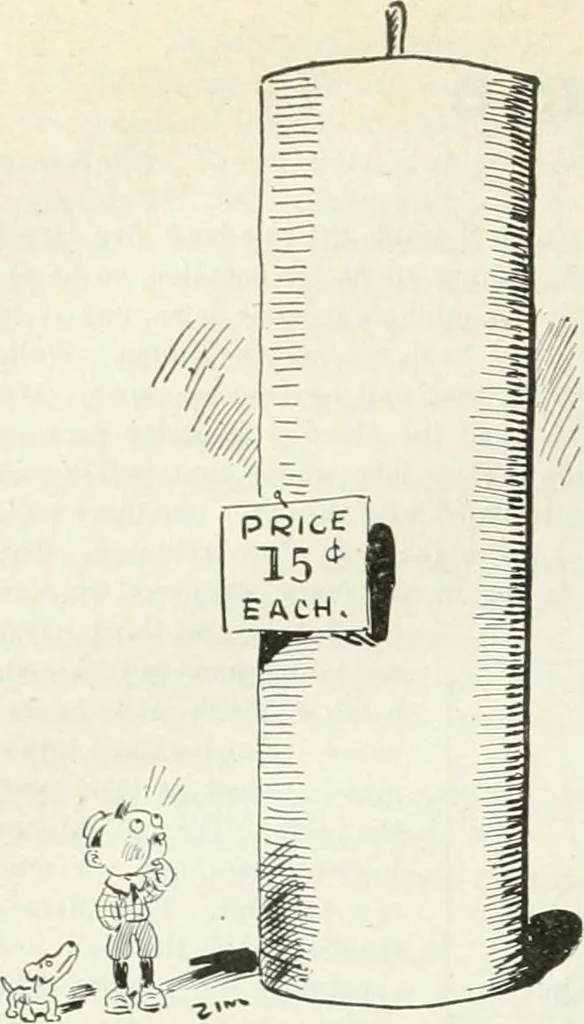 An illustration from Caricature; wit and humor of a nation in picture, song and story, 1911, leaf 213