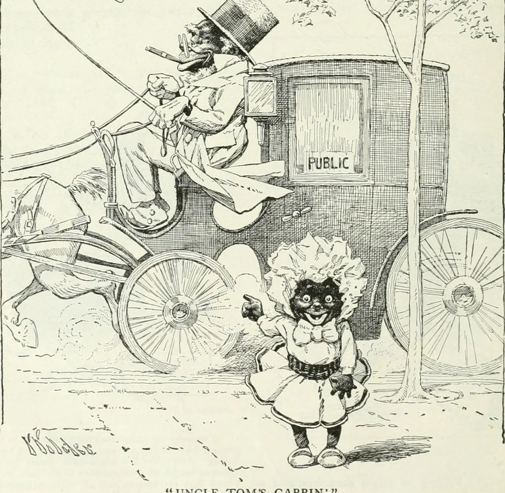 An illustration from Caricature; wit and humor of a nation in picture, song and story, 1911, leaf 217