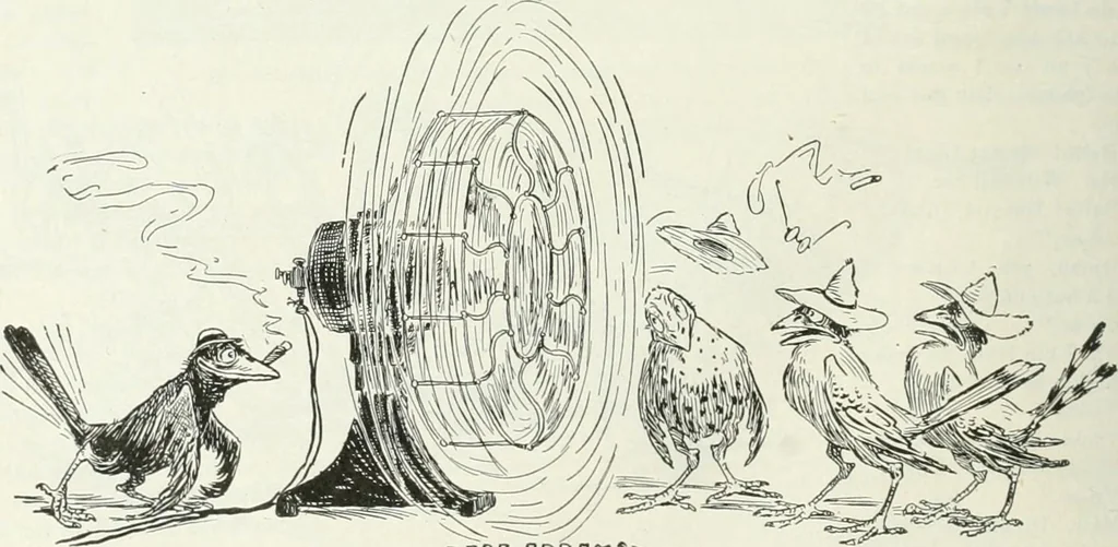 An illustration from Caricature; wit and humor of a nation in picture, song and story, 1911, leaf 227