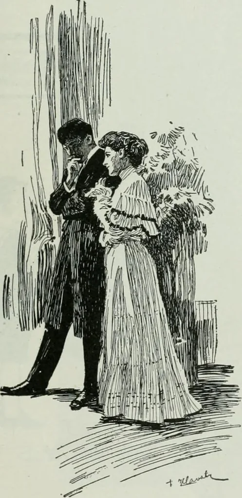 An illustration from Caricature; wit and humor of a nation in picture, song and story, 1911, leaf 234