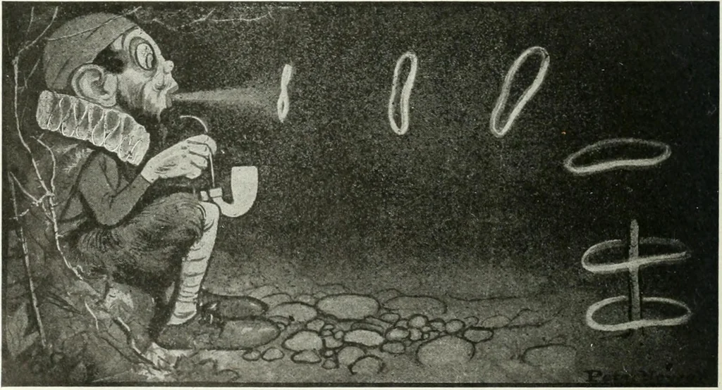 An illustration from Caricature; wit and humor of a nation in picture, song and story, 1911, leaf 261