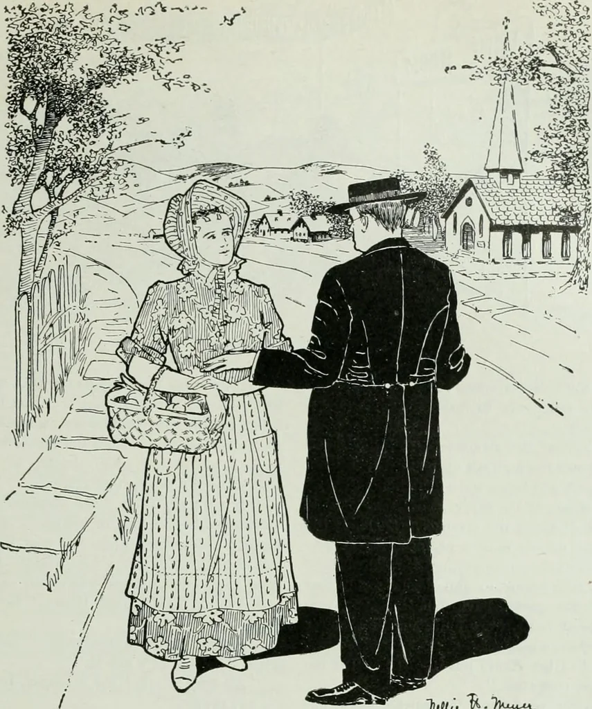 An illustration from Caricature; wit and humor of a nation in picture, song and story, 1911, leaf 268
