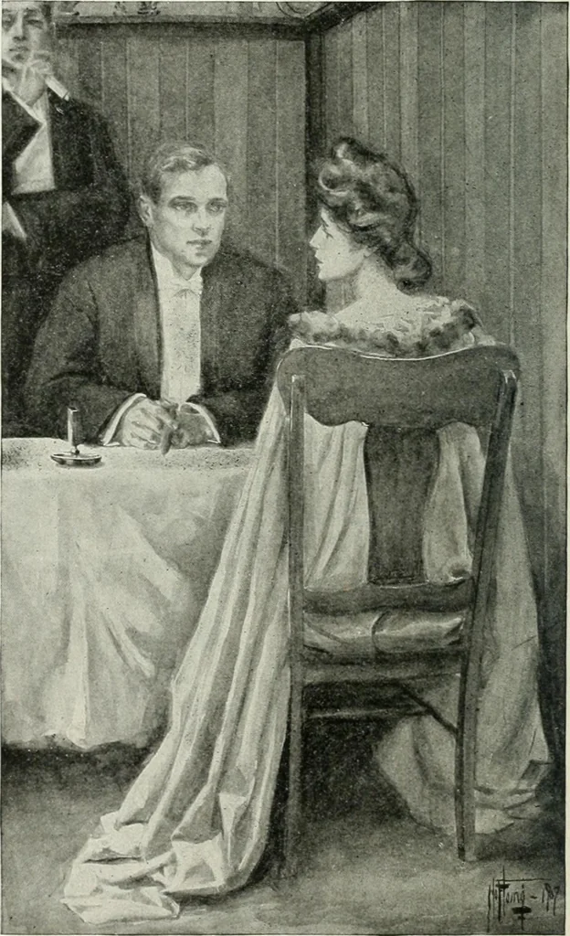 An illustration from Caricature; wit and humor of a nation in picture, song and story, 1911, leaf 27