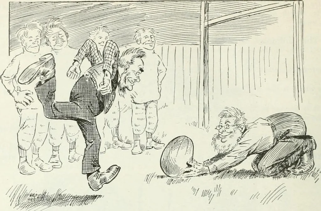 An illustration from Caricature; wit and humor of a nation in picture, song and story, 1911, leaf 289