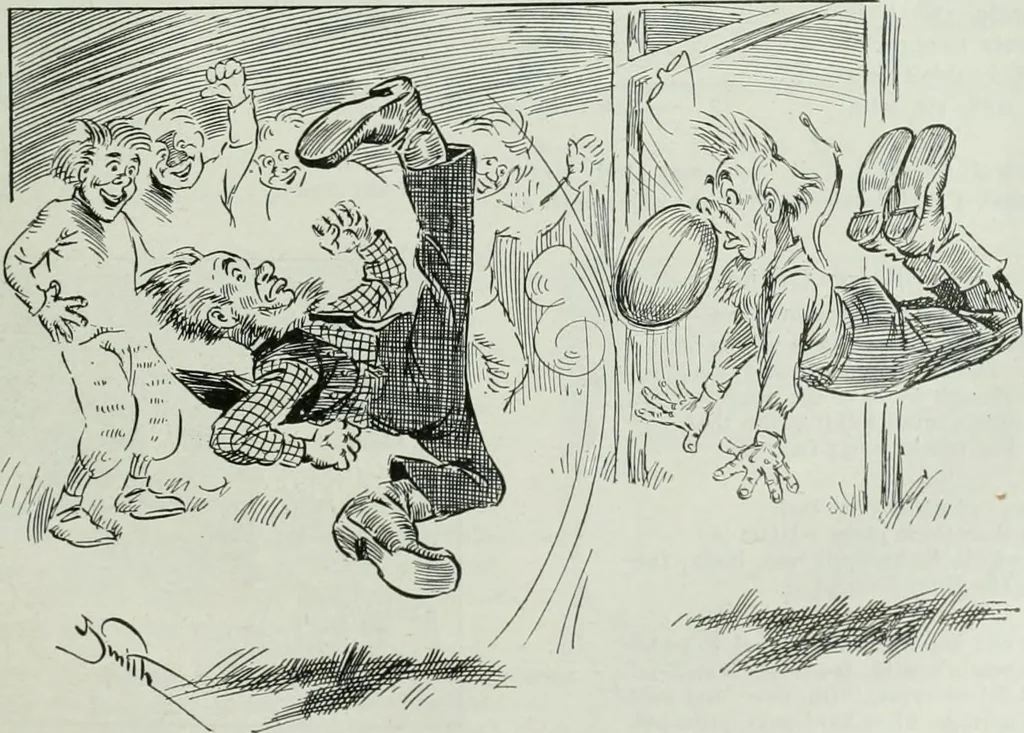 An illustration from Caricature; wit and humor of a nation in picture, song and story, 1911, leaf 290
