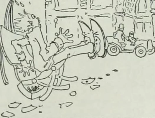 An illustration from Caricature; wit and humor of a nation in picture, song and story, 1911, leaf 292